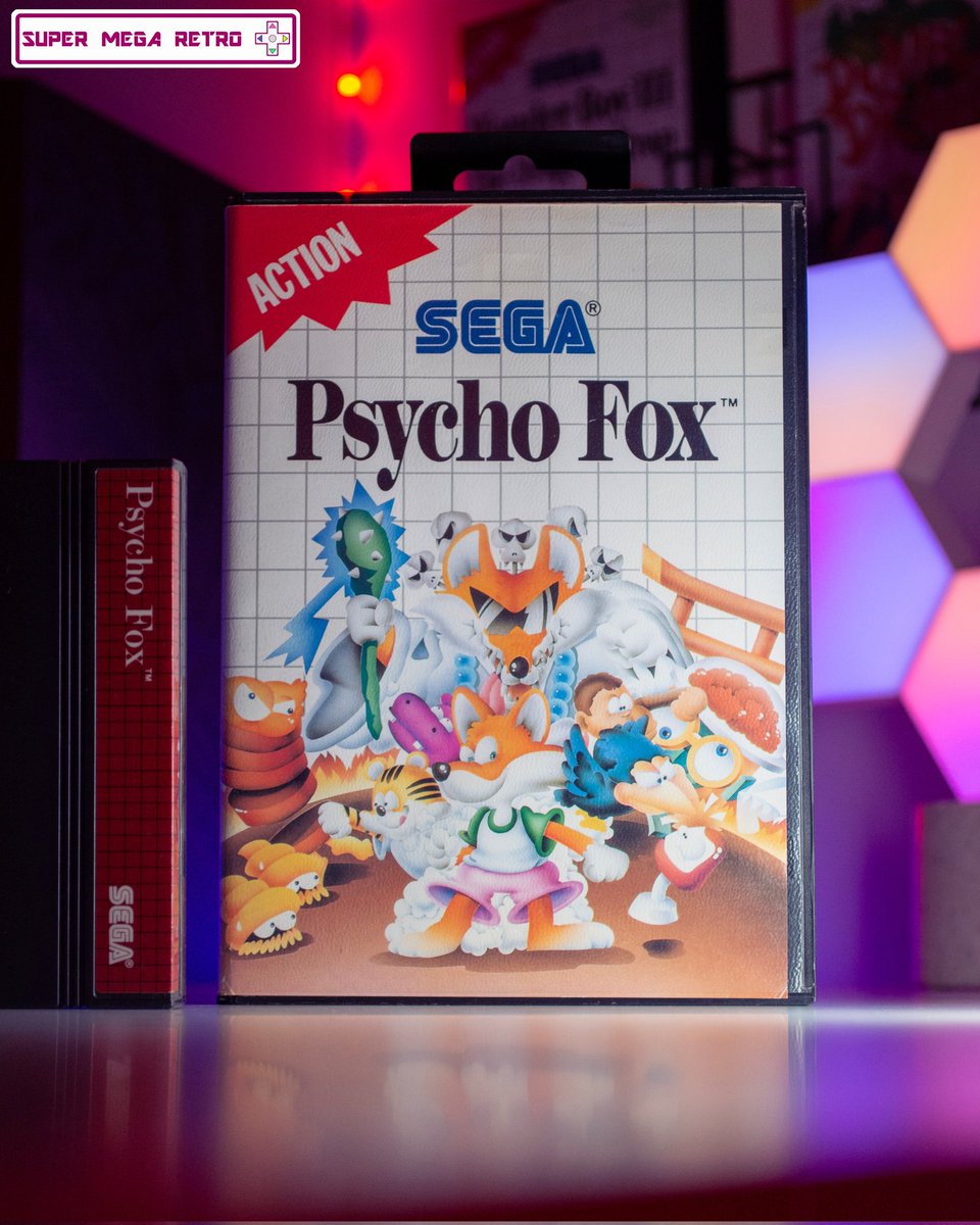 SuperMegaRetro's tweet photo. Feeling Foxy...
Have you played #PsychoFox?
#Sega #MasterSystem
https://t.co/6NtN1oFYsm
#StaySuperMegaRetro https://t.co/gluAIZLVRa