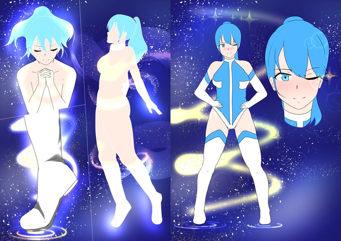 #青を見て体感温度をさげる 