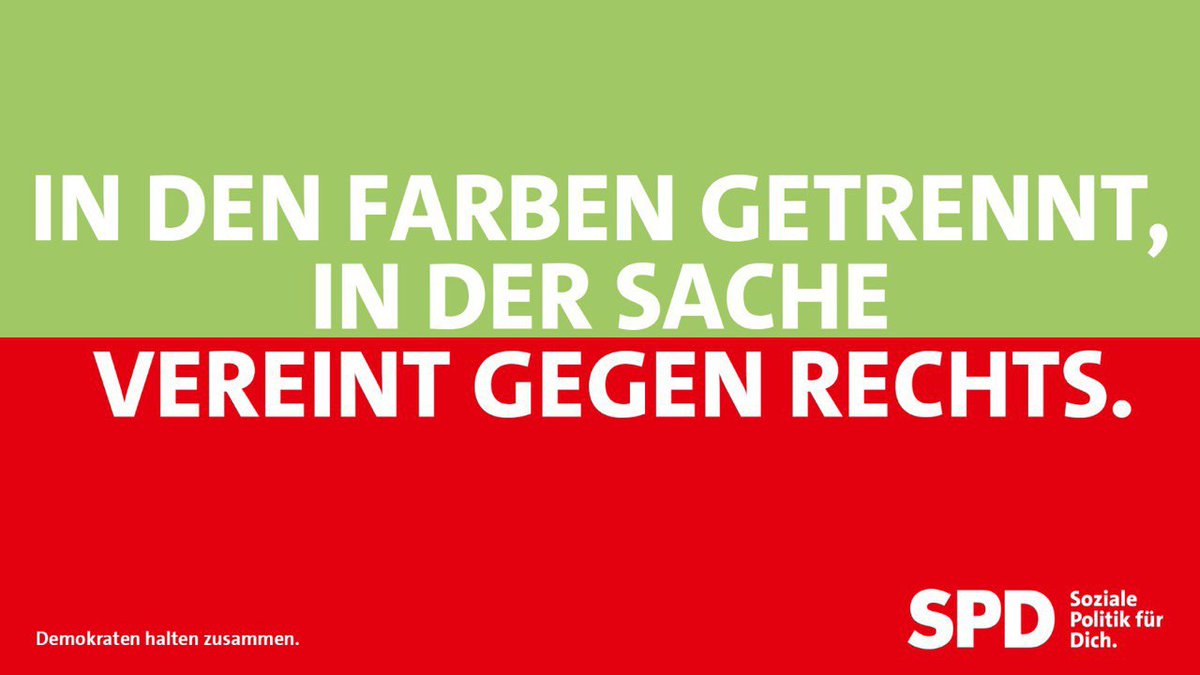 Wir sprechen <a href="/Die_Gruenen/">BÜNDNIS 90/DIE GRÜNEN</a> unsere Solidarität aus und sagen ganz klar: #GruenerMist ist #RechterMuell! Den Kampf gegen Rechts schafft man nur gemeinsam – Demokraten halten zusammen! Wie immer gilt: #KeinFußbreitdemFaschismus!