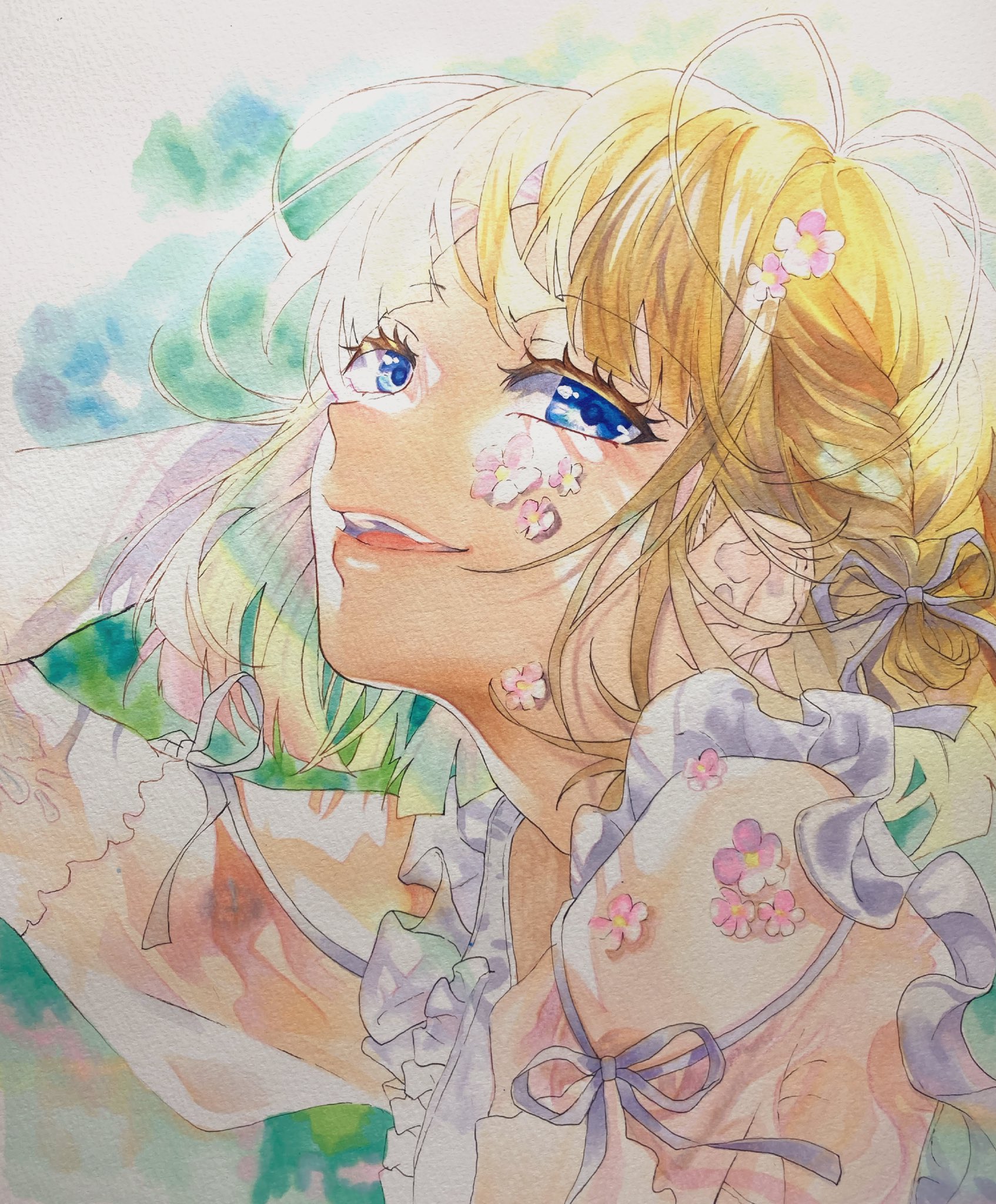 つむぎ No Twitter Honeyworks イラスト いいねした人全員フォローする Honeyworks 成海萌奈描いてみた 聖奈ちゃんも萌奈ちゃんもすきです T Co 8be79hyazn Twitter