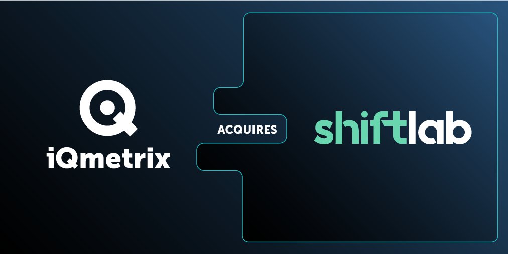 iQmetrix's tweet image. iQmetrix is thrilled to announce the acquisition of Shiftlab, a provider of AI-driven workforce management solutions that complement iQmetrix systems perfectly. Learn more about our exciting news: hubs.ly/H0V6cGH0 

@myshiftlab #retailmanagement #workforcemanagement