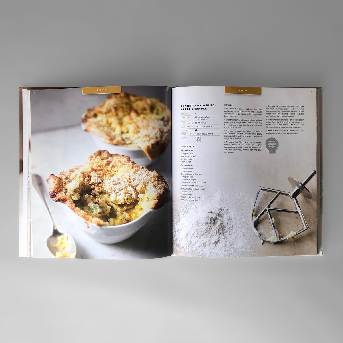 wearepepper's tweet photo. If we were forced to choose our favourite recipe then the Pennsylvania Dutch Apple Crumble takes the biscuit… or crumble. https://t.co/ncNOiV3Uvu
