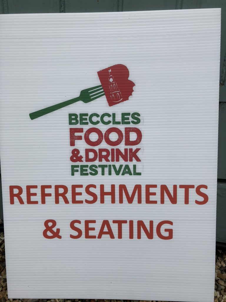 This year Waveney Centre will be providing this for #Beccles #Foodfestival Thank you!