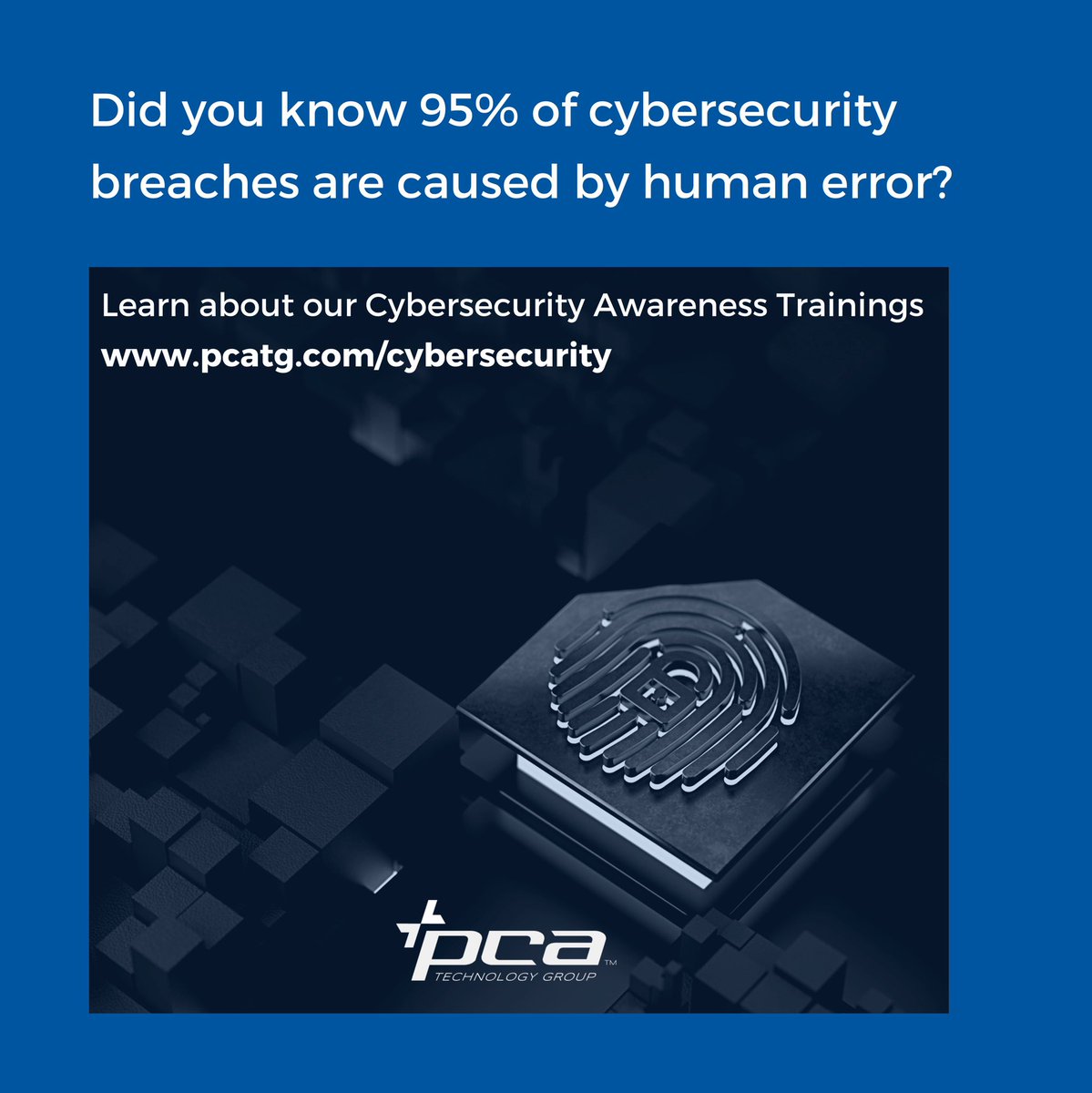 Join an upcoming Cybersecurity Awareness Training with Brian Powell, Network Engineering Manager and Certified Ethical Hacker from PCA! Register at pcatg.com/cybersecurity #stophackers #cyberattacks #employeeeducation