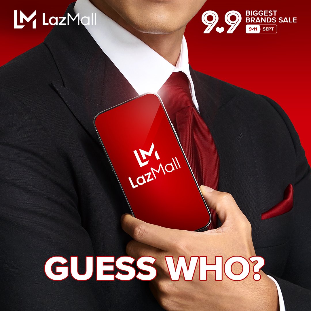 LazadaMY's tweet photo. It's our Biggest Brands Sale of the year! Can you guess who our LazMall Brand Ambassador is? Hint: he's a global superstar who will make you swoon 🤩🥰

#LazMall99BiggestBrandsSale #LazMall99 #LazMallMY99 #LazMallMY https://t.co/p2UIGxa3B2