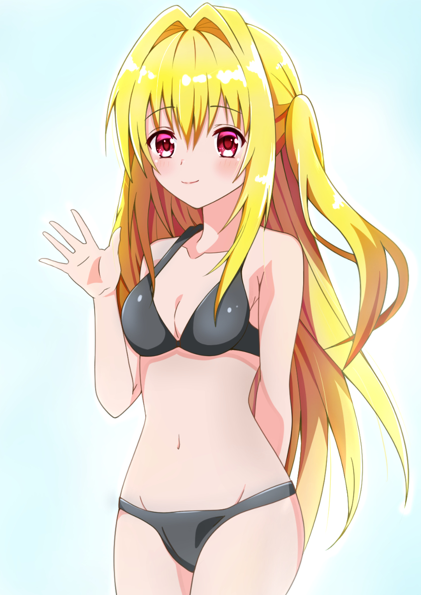 金色の闇、ごちうさ風 #金色の闇 #ToLOVEる #ToLOVEるダークネス #女の子 #girl #ごちうさ #ご注文はうさぎですか? #水着 #ヤミ #イラスト https://t.co/k4zEuBiyhW 