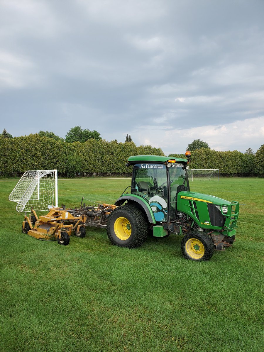 SDTurfVT's tweet image. Beautiful morning at the Tree Farm Soccer Complex!