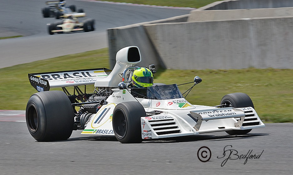 jlcooke99's tweet photo. It's #ThrowbbackThursday ,  a very under-rated Top Pro, @BJUNQUEIRA in a real Grand Prix car, ex-Wilson Fittipaldi BT-42,on a real Grand Prix Track, Le Circuit St.Jovite, 2019 Les Sommet des Legends. @neetally @NorrisMcDonald2 @smaxwell27 @jpappone @JeffTeravainen @ETRaceline https://t.co/1o5H10pPTk