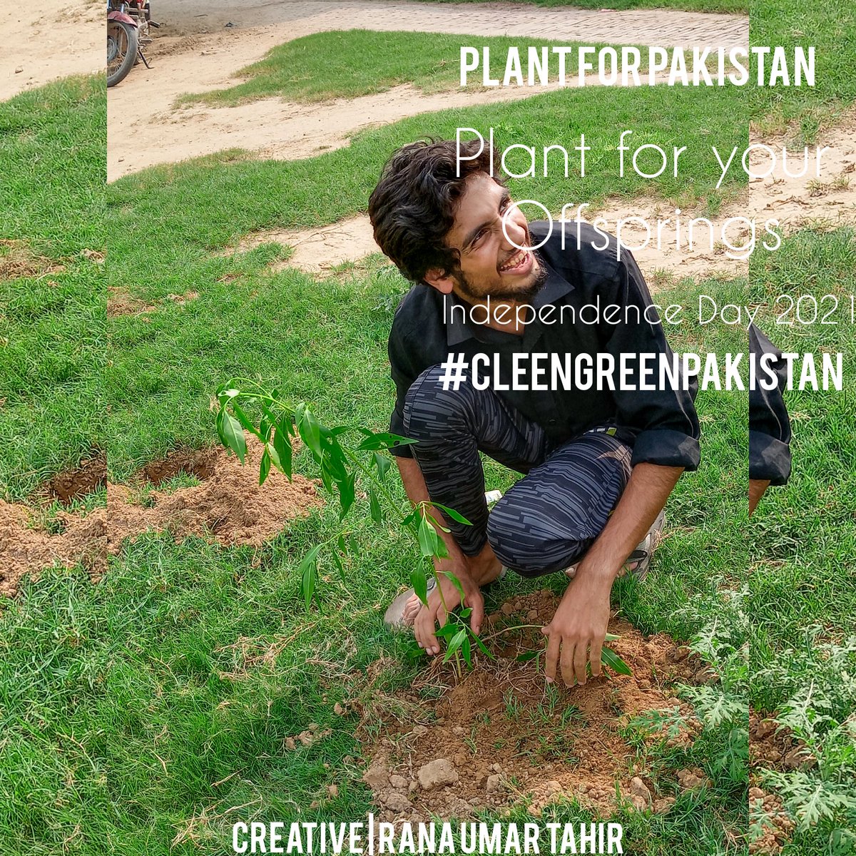 یقین جانئے پودا سستا ہے اور باجا مہنگا ہے

لہذا 'پاااااں' کی بجائے
'چھاں' کیجئے۔
🌳🌳🌳
14 اگست کو پودا لگائیں
@ISFPakistan
And @IYWPakistan_ did plantation drive. 
@Fatii_PTI
@Head_groups @syedzadi22
@CleanGreenPK
#CleanGreenPakistan 🌳🌴 
#plantforpakistan 
#Plant4Pakistan21