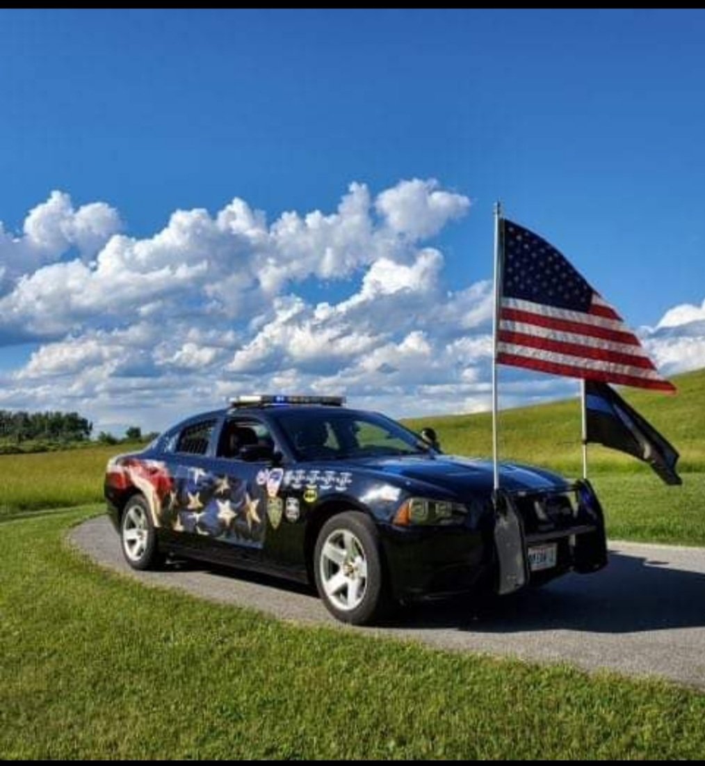 BLESSED ARE THE PEACEMAKERS FOR THEY SHALL BE KNOWN AS CHILDREN OF GOD 
MATHEW 5:9
REMEMBER THE FALLEN 
EOW 1 9/11 20TH ANNIVERSARY HONOR CAR