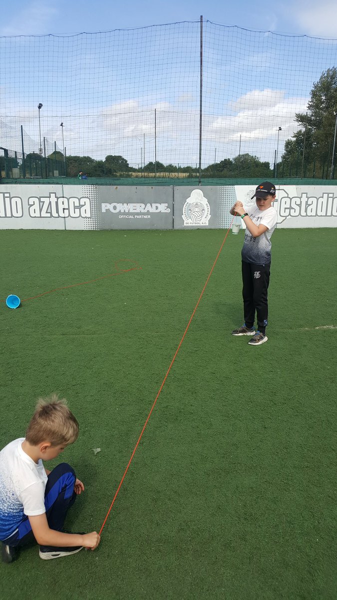 fox_damon's tweet photo. Thanks again to Jo from @teach_outdoors for joining us at our #HAF2021 @NTFC_CT Holiday Programme at @DaventryTownFC teaching the children lots of different fun activties #Summer2021 #outdoorlearning #Northamptonshire @educationgovuk #balloonrockets https://t.co/5g8KIEWQeb
