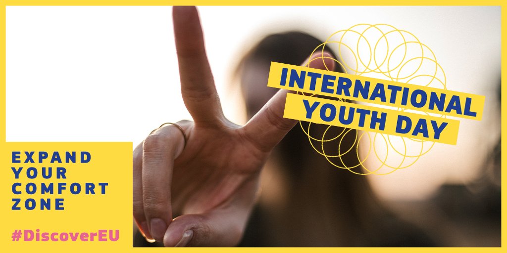 This #InternationalYouthDay, we're celebrating our #DiscoverEU community of 40k+ passionate #youngEuropeans who truly embody the values of inclusion, solidarity and diversity. Thank you for making our community so vibrant and welcoming ❤️ This one's for you!