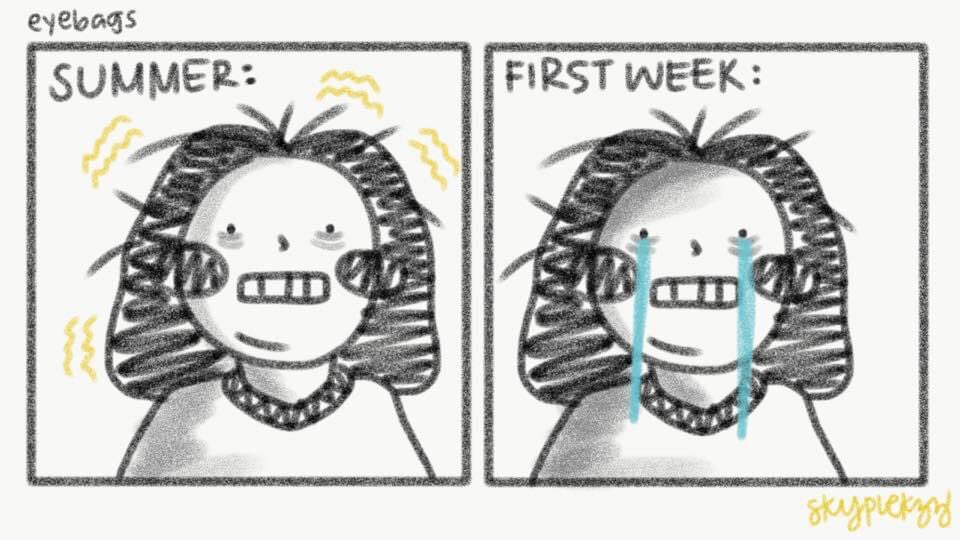 2019 vs 2021 omg...

1st comic is from my prev hs publication & d 2nd comic is from my current one :0 