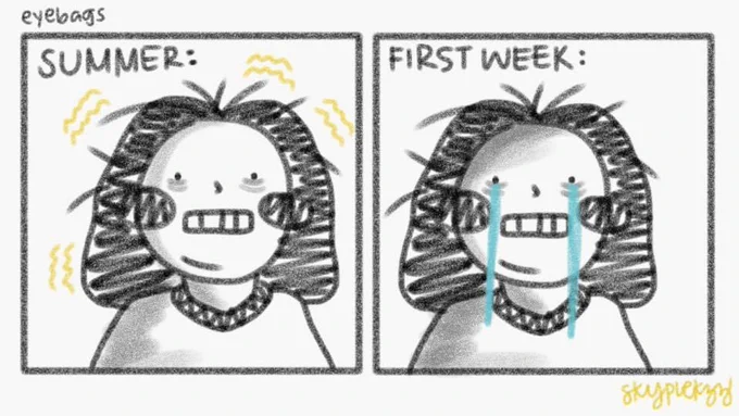 2019 vs 2021 omg...

1st comic is from my prev hs publication &amp; d 2nd comic is from my current one :0 