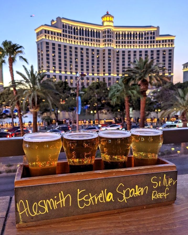 Visit beerpark.com or call us at 702.444.4500 and make this your view! 📸: T Huynh #vegas #beerparklv #beers #views #beerflights