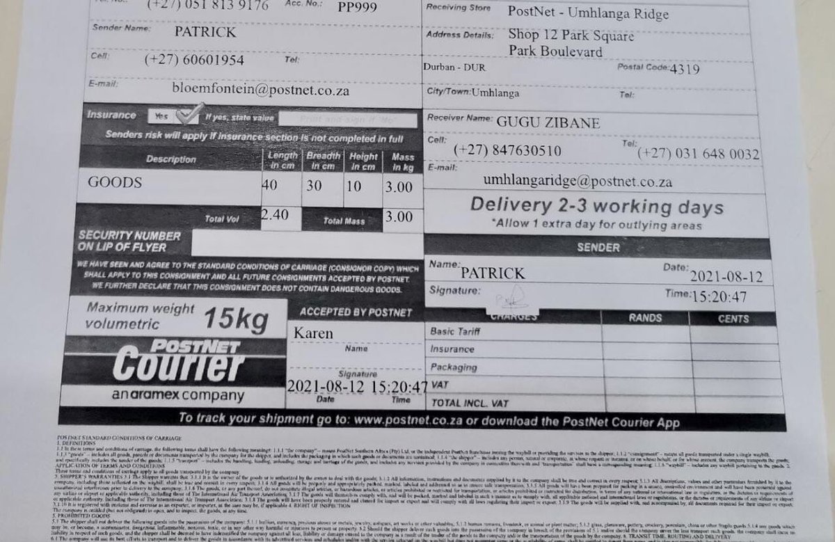 karlogne1's tweet photo. Always ensuring a speedy service https://t.co/atYXyYlvJx