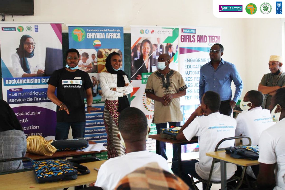 GirlsAndTech's tweet photo. Atelier pratique à N'Gazidja jour 1
Tout comme les participants des ateliers pratique de #Mohéli et de #Anjouan dans le cadre du #hack4inclusion, ceux de #NGazidja ont bénéficié des ateliers pratiques sur des #métiers du #numérique.
@PNUD_Comores
@AhmedAticki https://t.co/TxrK3reIIO
