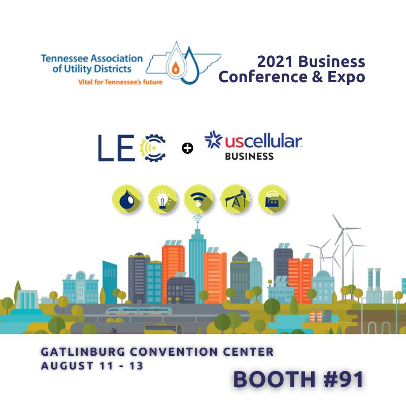 Good times in Gatlinburg today with our partners at UScellular during TAUD 2021! Get on over to Booth #91, and let's talk about your biggest challenges and how we can help! Learn more: lecinc.com