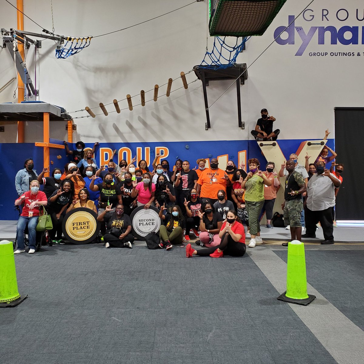 tameshaRbrown's tweet photo. Thank you Principal Thornton for the experience RPM had today at Group Dynamix. We are ready to raise our roar @RPM_ISSD @YvonneMThornton @akperera @LancasterISD https://t.co/hSajXFI991