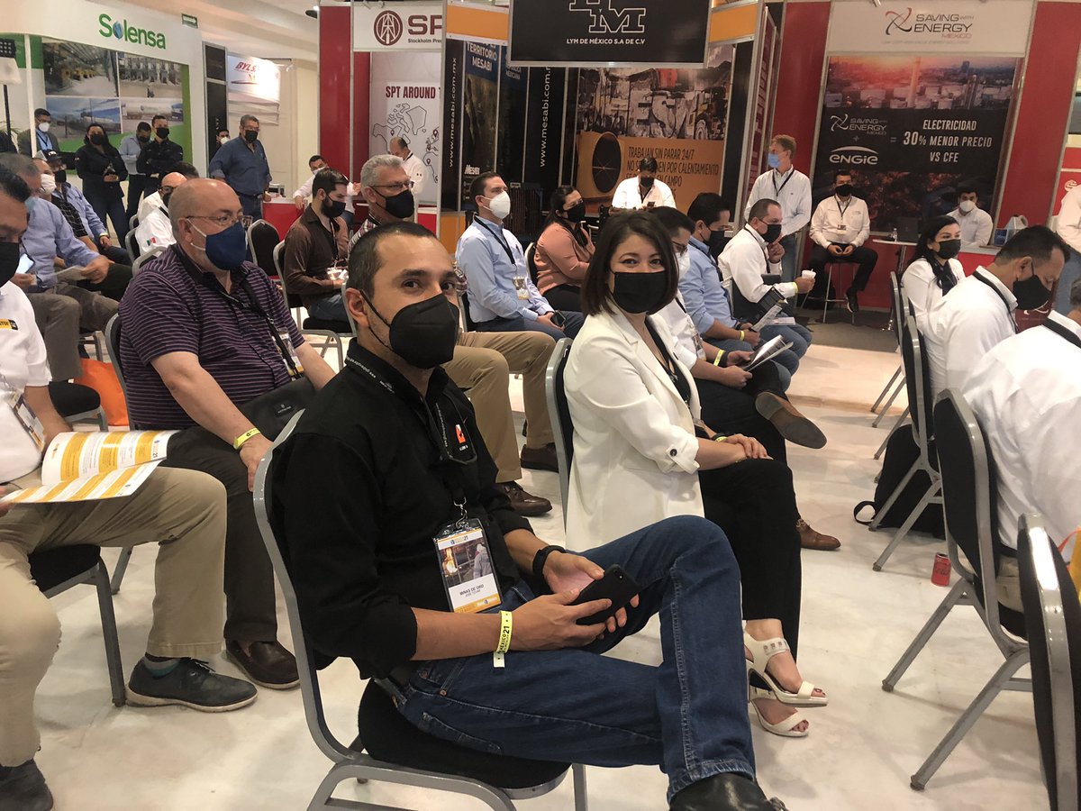 ClusterDeSonora's tweet photo. ¡Ya estamos en #MéxicoPolimetálico!
@AlbertoJOrozcoG @Marga_Bejarano @JoseaTovarb @JoseRJabalera @FlorDeMariaHarp
Qué gusto encontrar aquí a nuestros socios #Fresnillo @AgnicoMexico #Matco #MetalMaster #LYM @BEUMERGroup #SavingEnergyMexico @CannonMiningLA #Solensa @chemours https://t.co/EGTaps3oiE