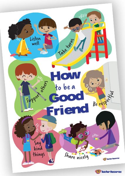 The beginning of the school year is a great time to make new friends! Take a minute to get ready for Monday!