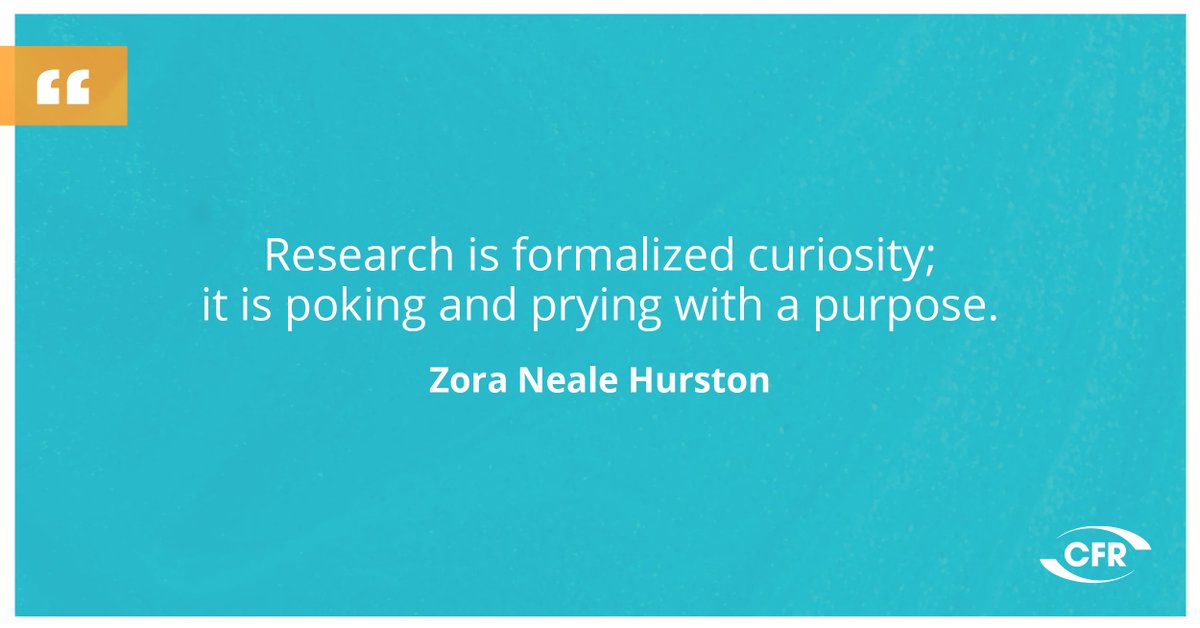 ColsonSteber's tweet photo. How do you formalize curiosity? We'd love to lend the expertise at @CFR_Research to help! #mrx https://t.co/3NjRYZIcIC