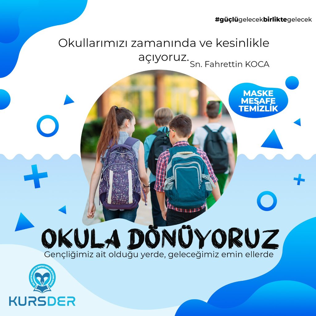 #güçlügelecekbirliktegelecek Gençliğimiz ait olduğu yerde, geleceğimiz emin ellerde...
Bu güzel haberi sosyal medyamızda paylaşmayı unutmayalım ☺️