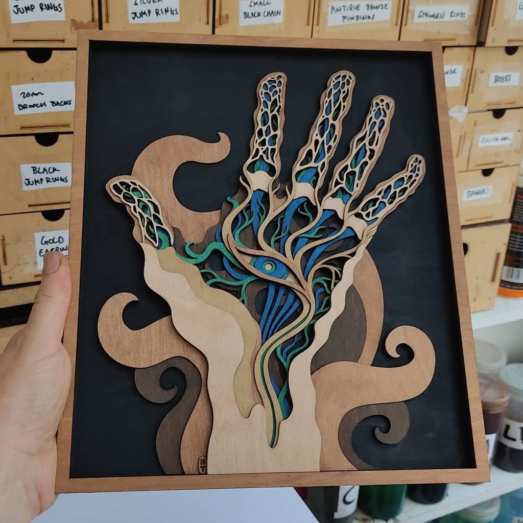 mtomsky's tweet photo. Mystic Hand, now available to buy from my etsy store.
-
-
#art #design #illustration #craft #woodworking #hand #palm #magichand #palmistry #mystic #mystical #mysticism #maguc #eye #thirdeye #innereye https://t.co/mevb3dcHEs https://t.co/UwD8Mm0jSf