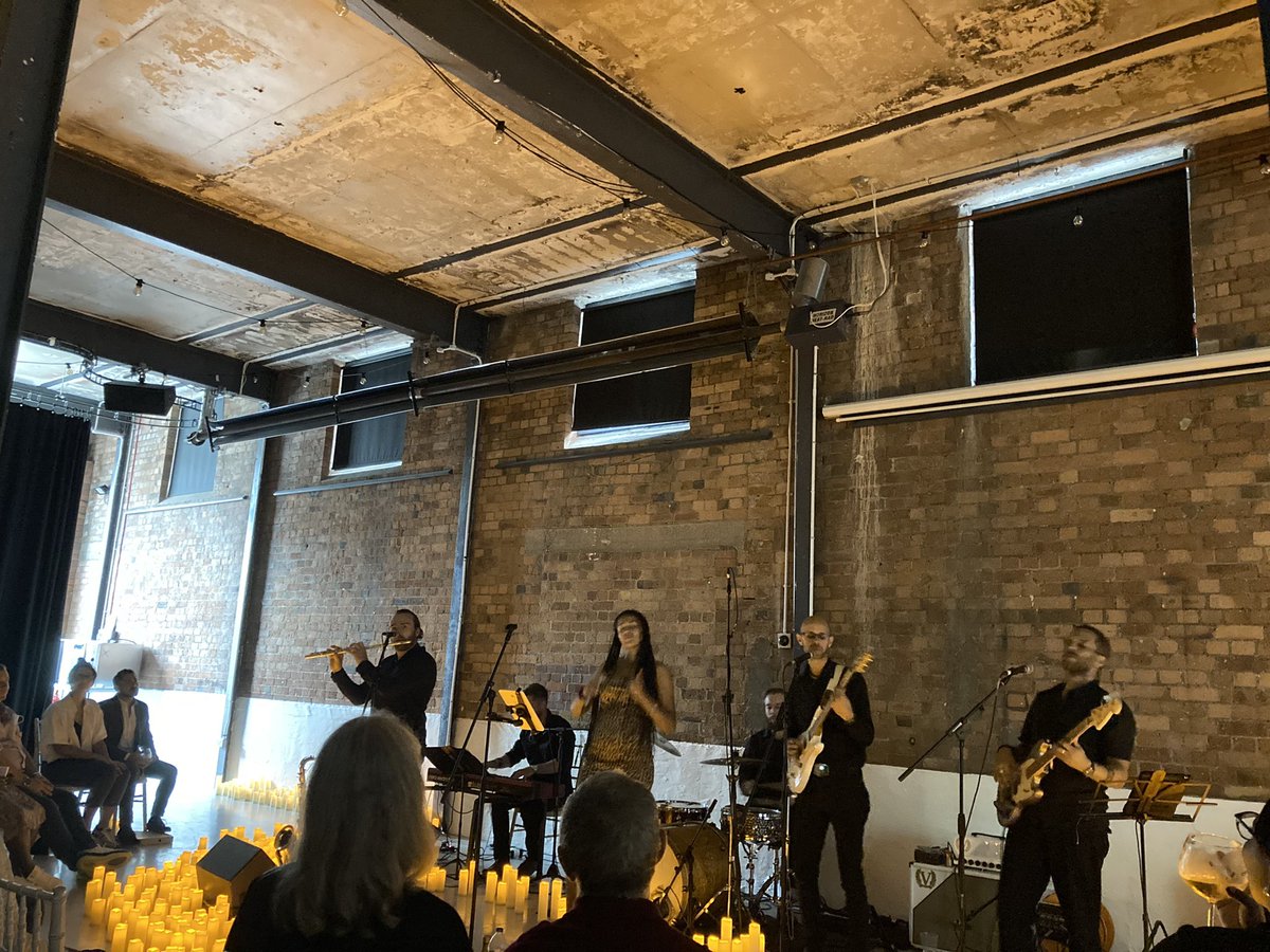 Aretha Franklin tribute organised by Fever <a href="/paintworksevent/">paintworks events</a> 
So good to have live music again (with masks and space)