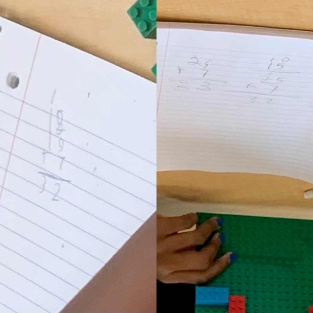 TAGMsRackston's tweet photo. Scholars had to solve a problem (in their STEAM journals) to find out how many legos they could use today! Then, they had to show the answer in legos and explain how they solved it #STEMtopia it’s fun but it’s work 🤣 @APSTAGAcademy @TAGThinkTank #theTAGcertifiedway https://t.co/QYYBIONBIZ