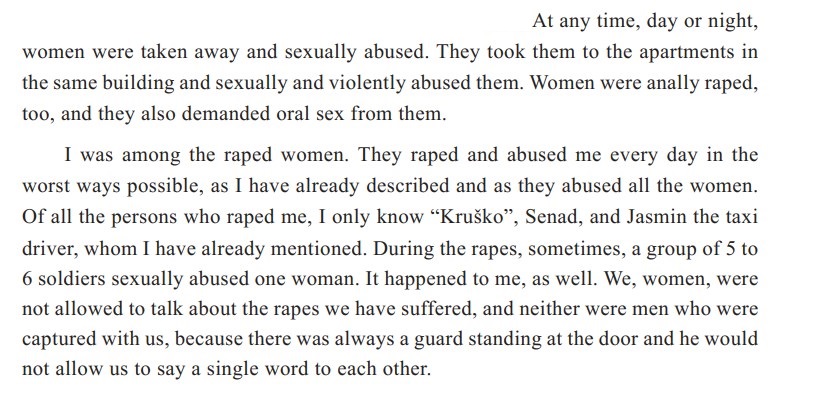 INCOMFIS_SA's tweet photo. Thousands of Serb women and girls were #raped in the #Muslim part of #Sarajevo during the civil war in #Bosnia.
Additional trauma for the victims was caused by the non-prosecution of war criminals, lack of public condemnation and #VictimsDiscrimination. 
https://t.co/IbKRlVeazl https://t.co/CXElwMbeET