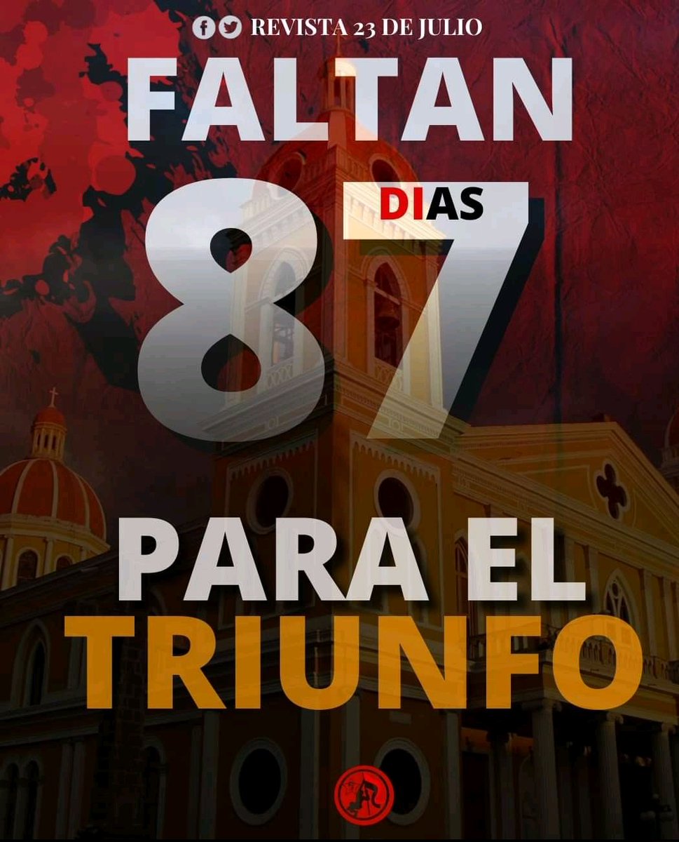#R23J✊🏻🔴⚫ Faltan 87días y Este Pueblo Digno está listo para CELEBRAR EL TRIUNFO ESTE 7 DE NOVIEMBRE 
#Agosto21
#VivaDaniel2021
#LosTriunfosSonDelPueblo
#ManaguaSandinista