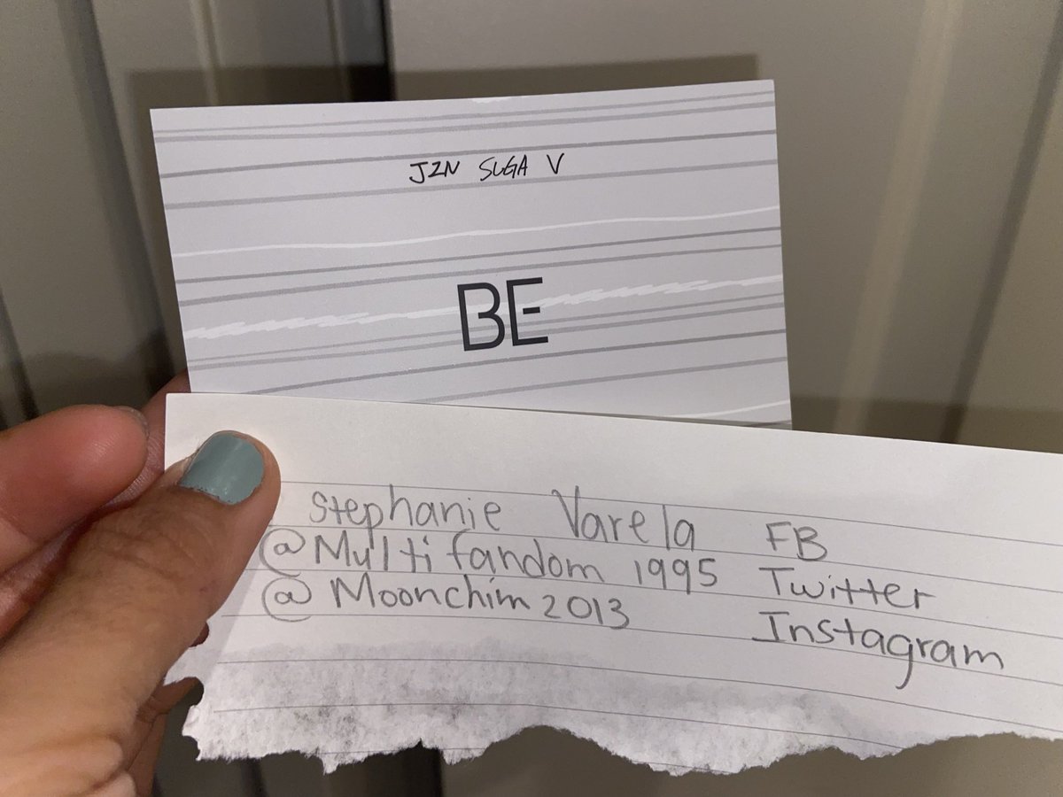 Multifandom1995's tweet photo. {SELLING}
BTS BE tote bag grey photocard Jin, Suga &amp; V in great condition! 
$7
#BTS #Jin #Suga #V 
Not included in shipping 
Not selling internationally https://t.co/gADgPdeszz