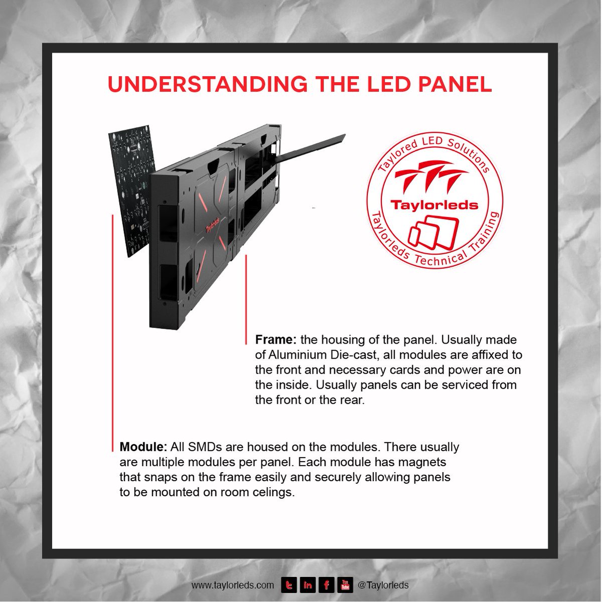 Taylorleds's tweet photo. Taylorleds Tech

Similar to the Vapor but the power and tech are inside the frame, this is important for fixed installs so that they can be front or rear serviceable. 

https://t.co/zhjSQlHvD2

#LEDlearn #avtech #taylorleds #LEDvideo #LEDwalls #avtweeps #LEDwalls #LED101 https://t.co/8YTNdaFMfd