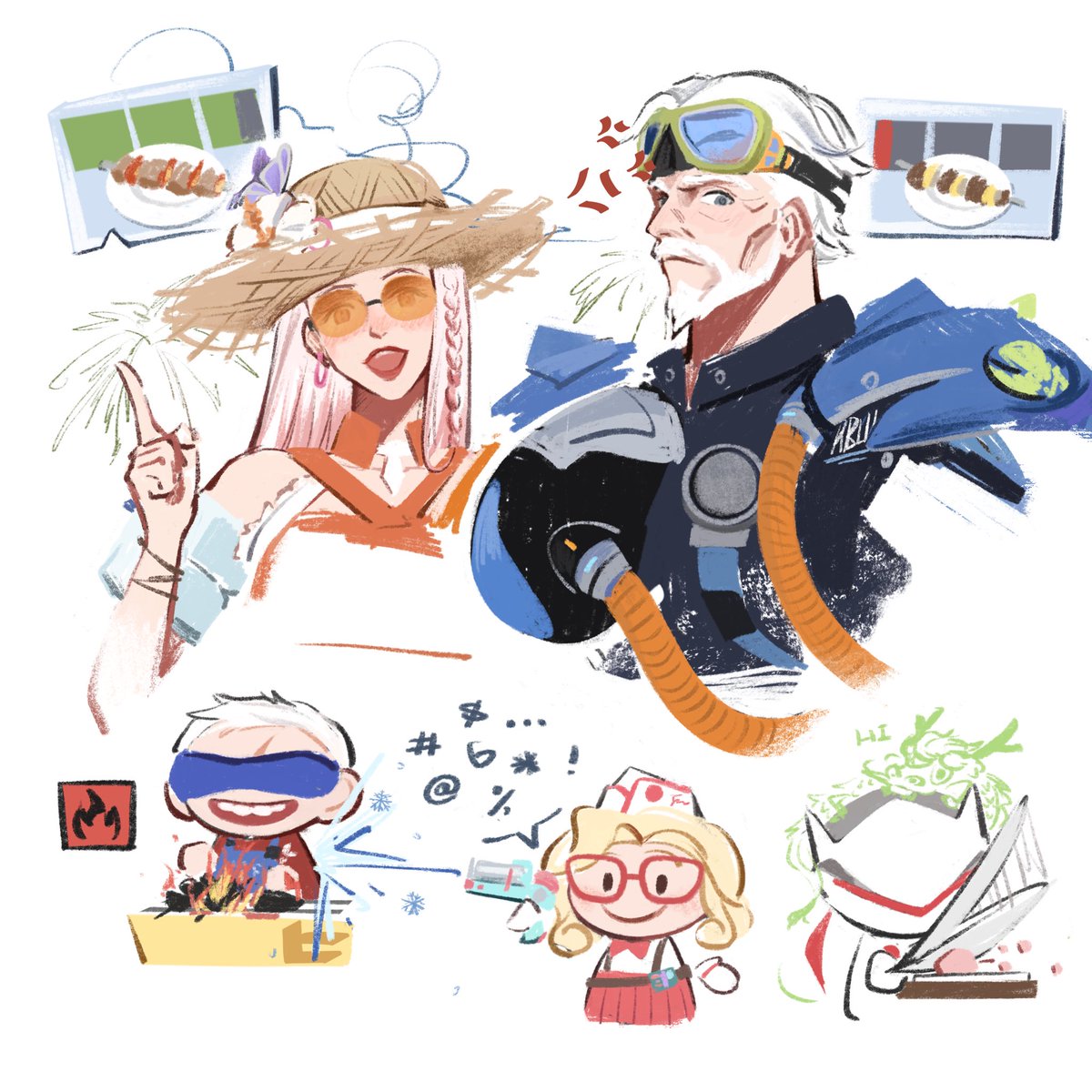 saki_works's tweet photo. Overwatch    ✖️
Overcooked  ✔️ https://t.co/aygSLxtGbB