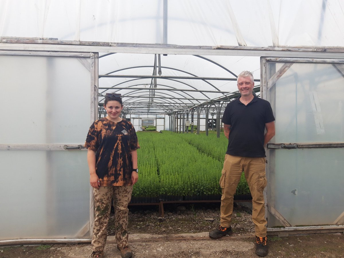 1st month done &amp; 12 more to go! Orla &amp; Chris will be doing their @ssf_ic midyear placements with us <a href="/Christie_Elite/">Christie-Elite Nurseries</a> Great to have such enthusiastic #forestry students who want to learn about nursery life &amp; how we are vital! <a href="/ThinkUHI/">UHI</a> <a href="/TheICF/">Institute of Chartered Foresters</a> <a href="/forestsandwood/">Confor</a> #futureforesters 🌲🌳