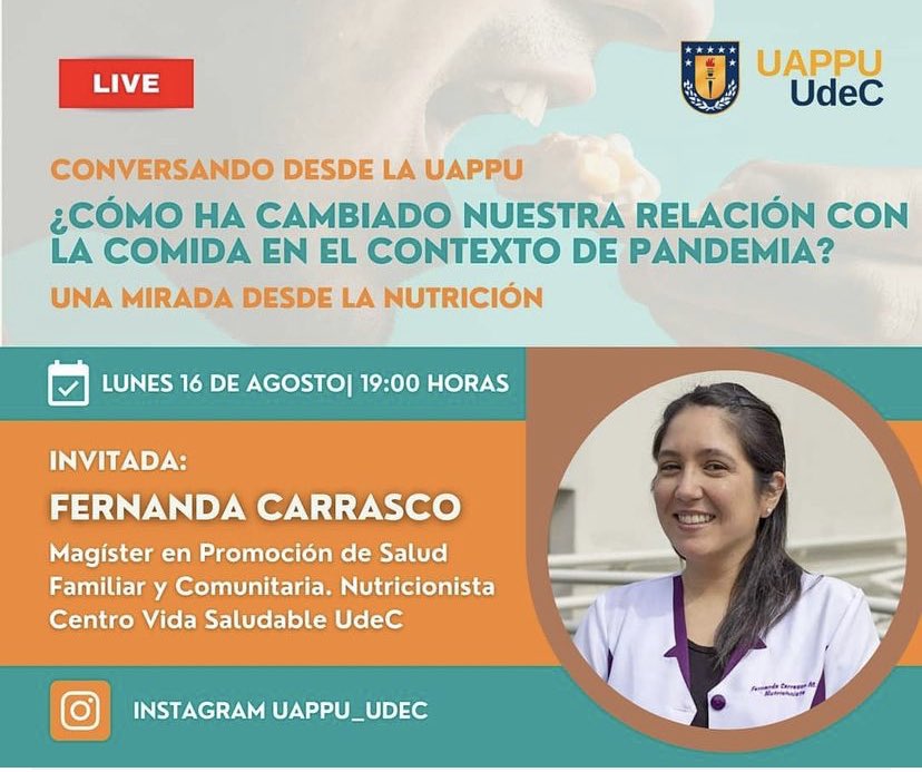 Cómo ha cambiado nuestra relación con la comida en el contexto de pandemia? #uappu #pandemia #Covid_19 #FelizJueves #comidafamiliar