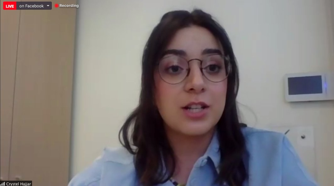 كريستل من #لبنان، باحثة في علم الجراثيم : الشباب لهم دور أساسي في مجال الصحة من خلال مبادرات إجتماعية ومعرفية ومحاربة الحواجز السلوكية. كل شخص يحق له أن يحصل على رعاية صحية محترمة  
@YLP_UNDP <a href="/ArabYouthCenter/">مركز الشباب العربي</a> #YouthDay #YouthLead #YouthDay2021 #IYD2021