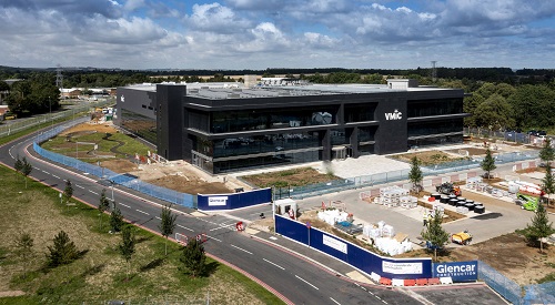 GlencarTweets's tweet photo. Works continue at pace on @VMIC_UK with the façade complete. Located at @HarwellCampus in Oxfordshire, #VMIC is the UK's first dedicated Vaccines Manufacturing and Innovation Centre and is playing a leading role in the fight against the pandemic.
#construction #vaccinecentre https://t.co/BOhQUNGMgy