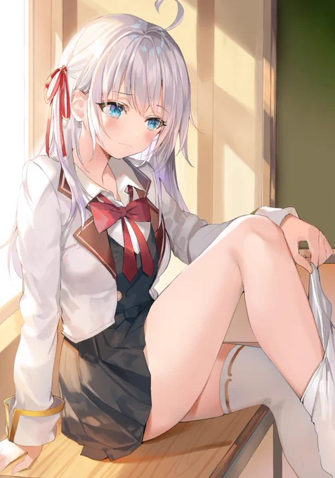 「そんなに脚が好きなの?」
#ロシデレ 
