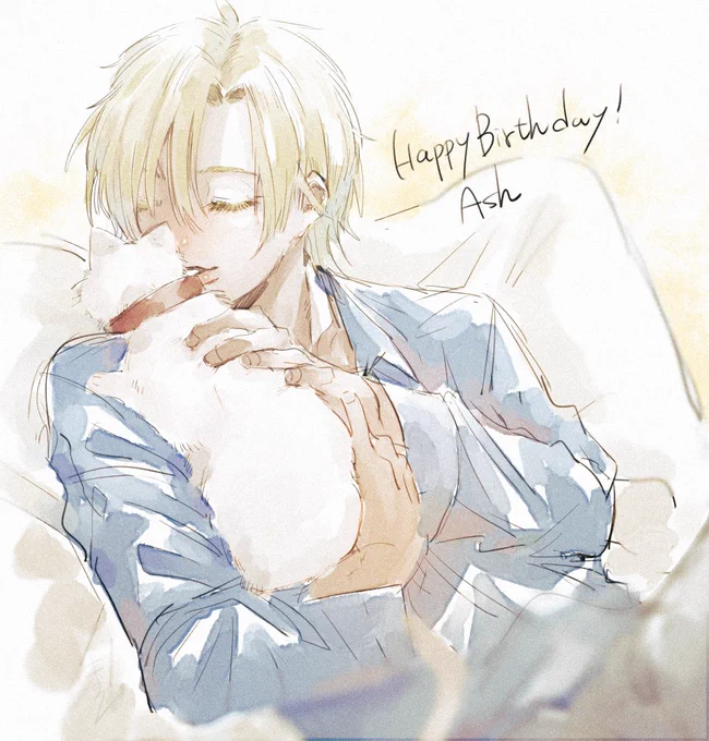 #アッシュ・リンクス生誕祭2021 
#アッシュ・リンクス誕生祭2021

おめでとうアッシュ🌻 