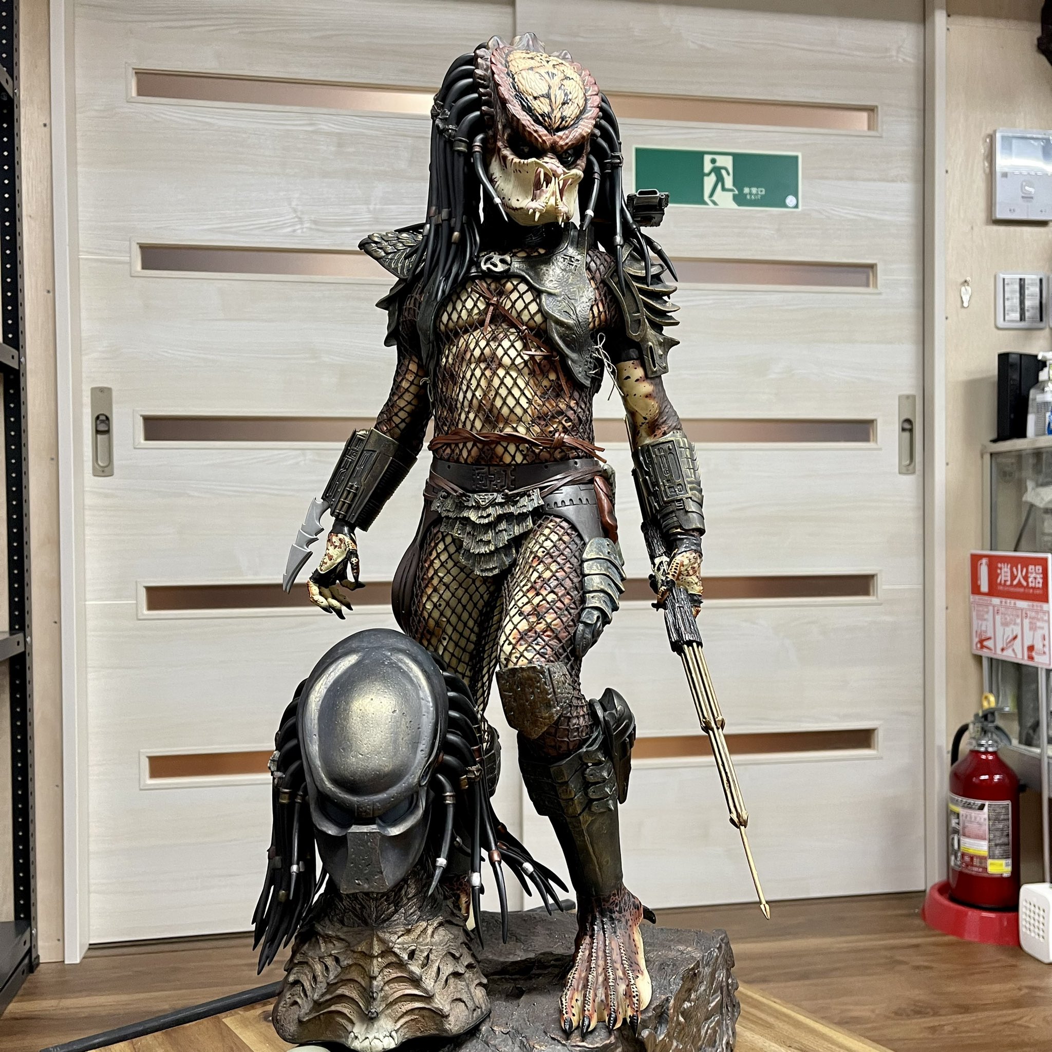 ホットトイズ　トラッカー・プレデター フィギュア ムービー・マスターピース】『プレデターズ』1／6スケール