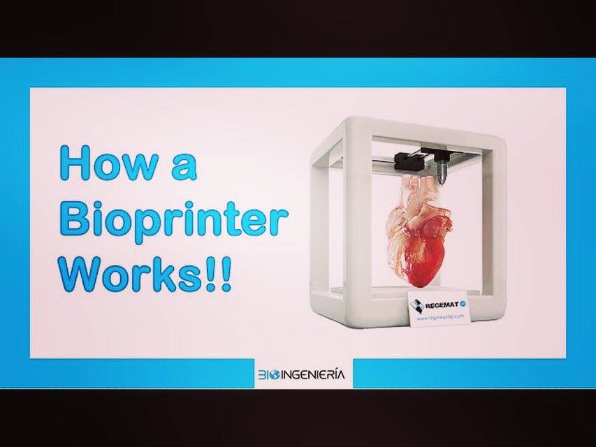 josbaema's tweet photo. How a bioprinter works 🧫🔬💙
Our #REG4LIFE ftd in a video in the YouTube channel bioingenieria💙👇👇🔬 @REGEMAT3D
Happy summer 🏄♂️🌍☀️🕶
📢🔝How a Bioprinter Works!! 🔬🧫💙 https://t.co/Rhq9Kdv2JH
Link to the YouTube channel 👇👇👇
https://t.co/5hS6tReULO https://t.co/fM6kbq8Eqk