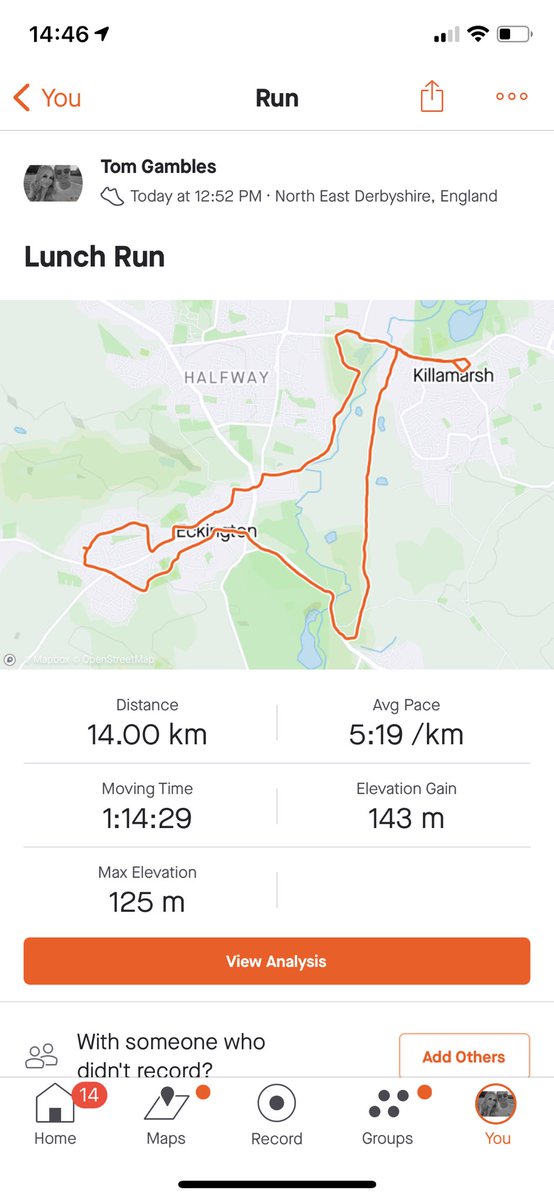 thomas_gambles's tweet photo. RUN 8! Another big run! We are very close to achieving the target! Please donate if you can and haven’t already! Any donation is hugely appreciated 🏃‍♂️🤞 @SheffieldMind 

Link below to donate ⬇️
https://t.co/5PSUaA30Mr

Total distance ran - 87Km
Total distance to go - 113K https://t.co/jZvd5ZXPN9