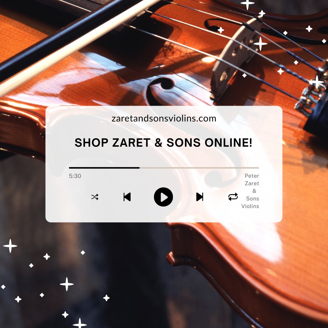 ZaretSonsViolin's tweet image. Our shop has an extensive inventory of superb Violins, ranging from Old Masters to high-quality new instruments from around the world. Shop online: buff.ly/3xYG6u7   
#stringedinstruments #violins