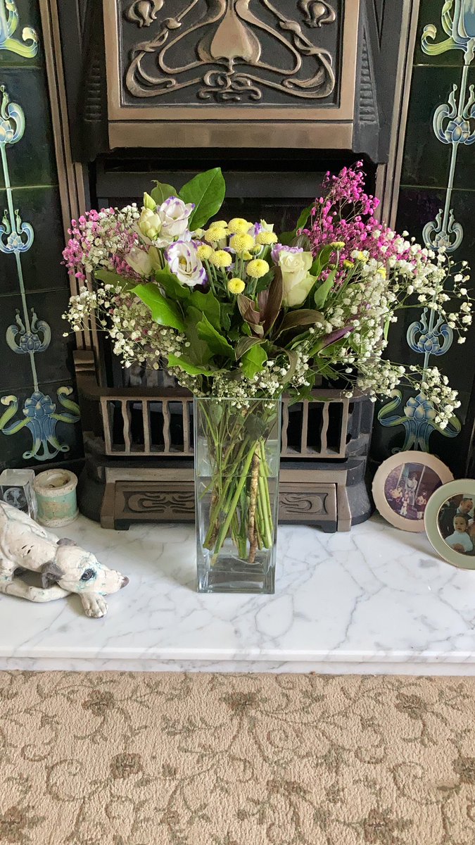 I work with the loveliest team in the world.  I’m truly blessed to have such wonderful colleagues.  These gorgeous flowers are a welcome back to work gift following my recent surgery #CFT