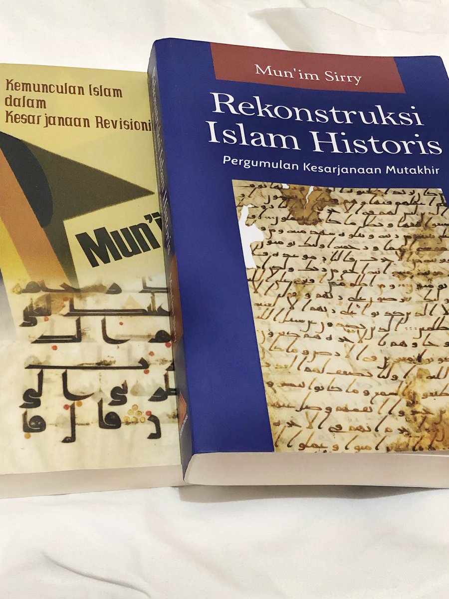 BarikatulHikmah's tweet photo. new gems arrived, two books by @MunimSirry https://t.co/Uvx7pFWxa2