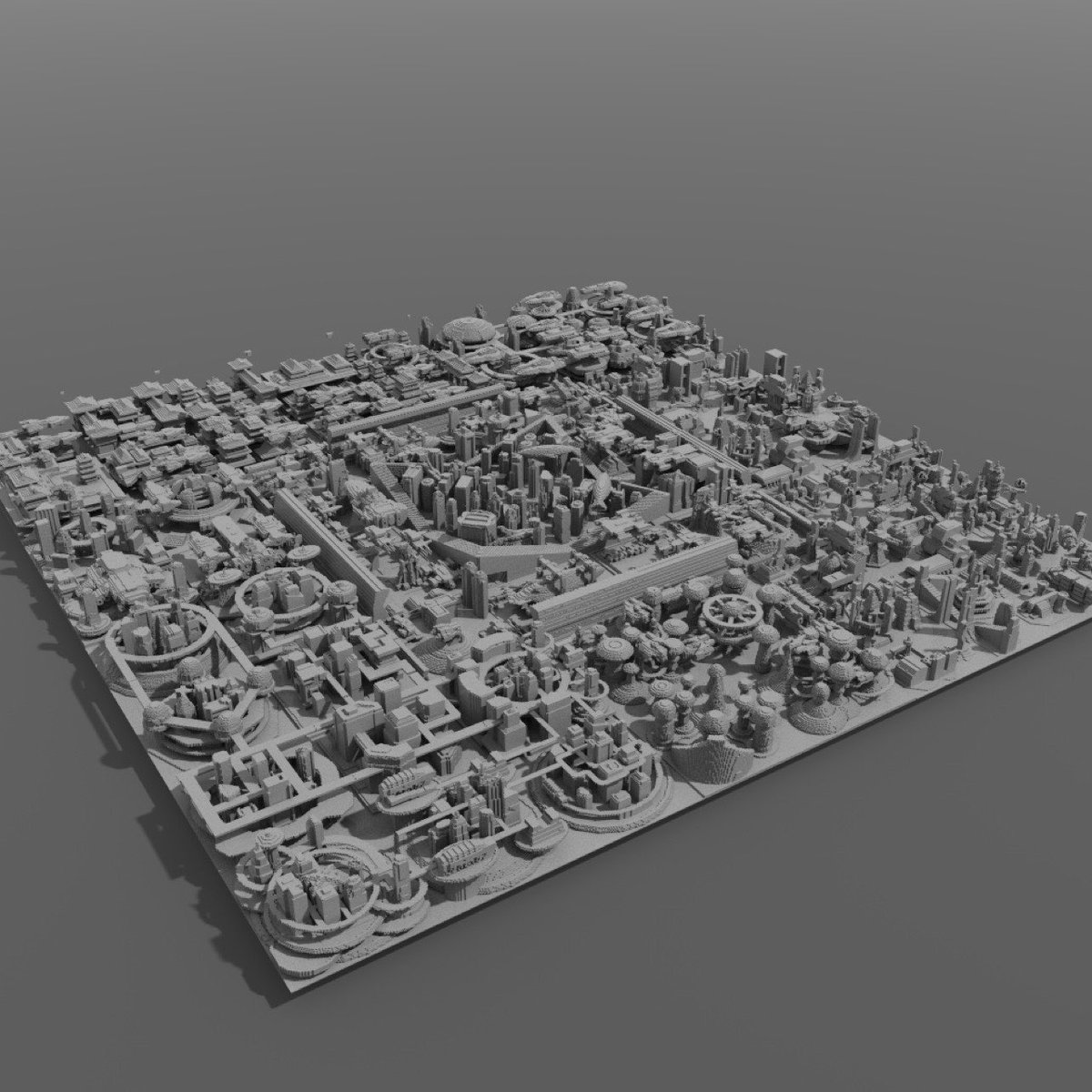 I've to spend some time taking a deep breath before telling you guys about this! I'm so overwhelmed with so much feeling that I almost cry. Our 3D team from <a href="/MyRealityGG/">MyReality</a> managed to create a full 24x24 (64 of 3x3 estates) into <a href="/TheSandboxGame/">The Sandbox</a> GM. DM if you want GMs landscape!