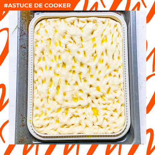 maspatule's tweet photo. Pour réaliser une belle #focaccia régulière et #moelleuse, utilisez un #moule en #silicone perforé spécialement prévu pour cet usage ! 🍞
[La recette est ici >> https://t.co/slT8l5qWZY ! 📙] https://t.co/0vXLncd1Ry