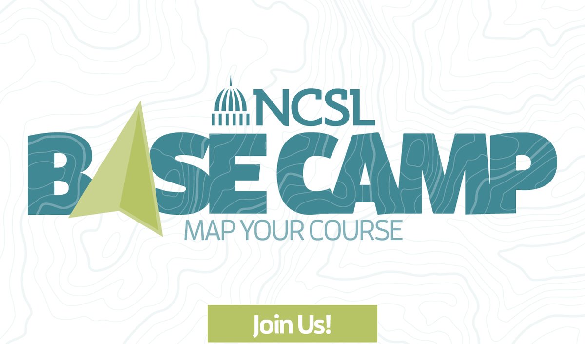 NCSLorg's tweet photo. Did you attend @NCSLorg’s Base Camp 2021? Then you can access our 30+ policy sessions, hear from renowned national speakers and more for up to 30 days! | #NCSLbc https://t.co/bpyuhyClZ9 https://t.co/aIdVRiZHbt